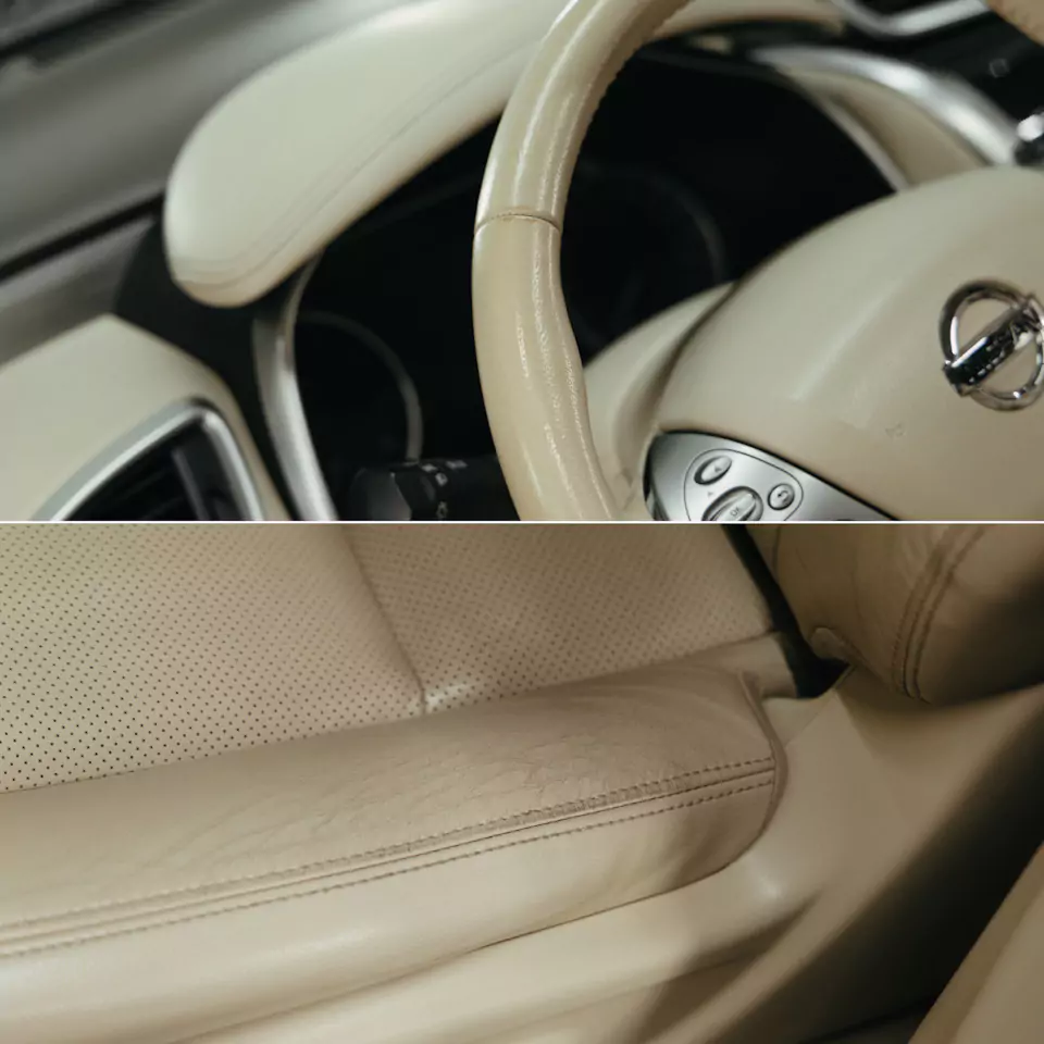Восстановили Nissan Murano за 1 900 000 рублей! Кузовной ремонт и покраска, антихром, оклейка полиуретаном, окрас дисков и суппортов, комплекс детейлинг-услуг и реставрация кожи
